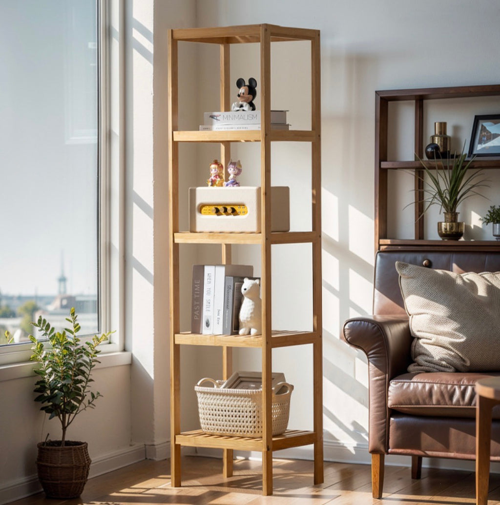 Multi-layer Bamboo Storage Self